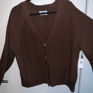 Dark brown cardigan from Old Navy - never worn - size XL